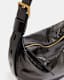 Half Moon Leather Shoulder Bag