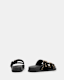 Khai Two Strap Suede Eyelet Sandals