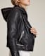 Conroy Leather Biker Jacket