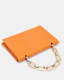Yua Leather Removable Chain Clutch Bag
