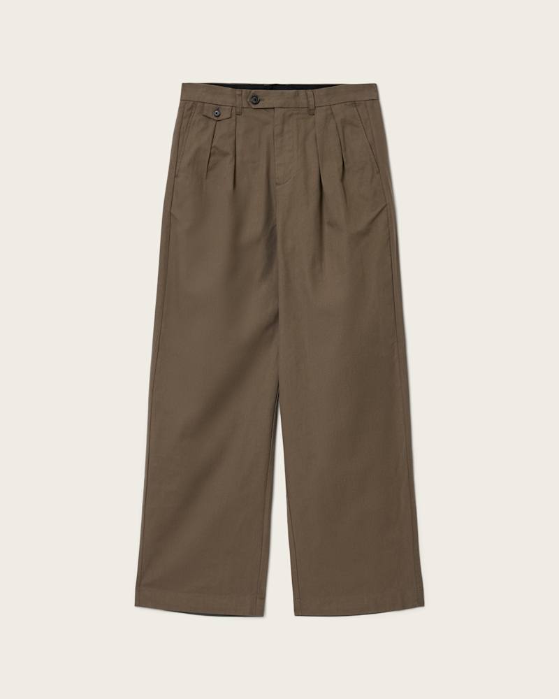 Conway Wide Leg Pleated Trousers