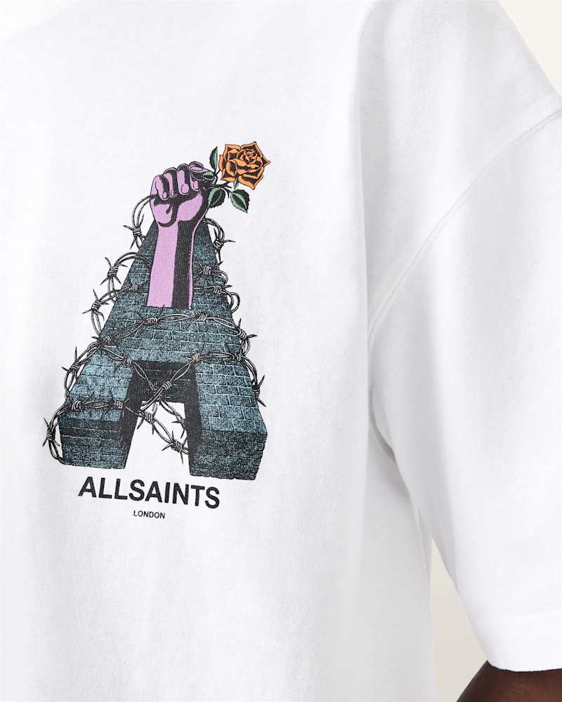 Defiance Oversized Graphic T-Shirt