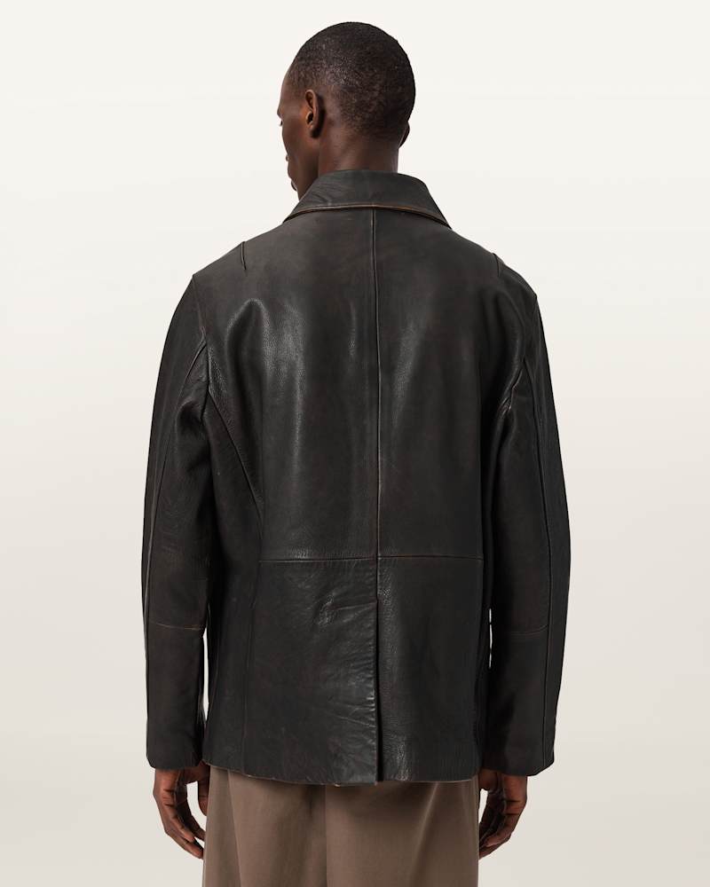 Hartwell Leather Coat