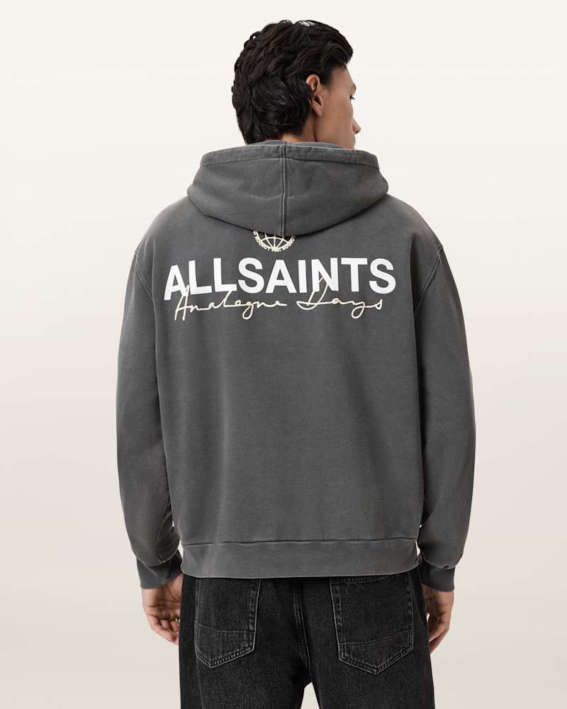 Emblem Oversized Cotton Hoody