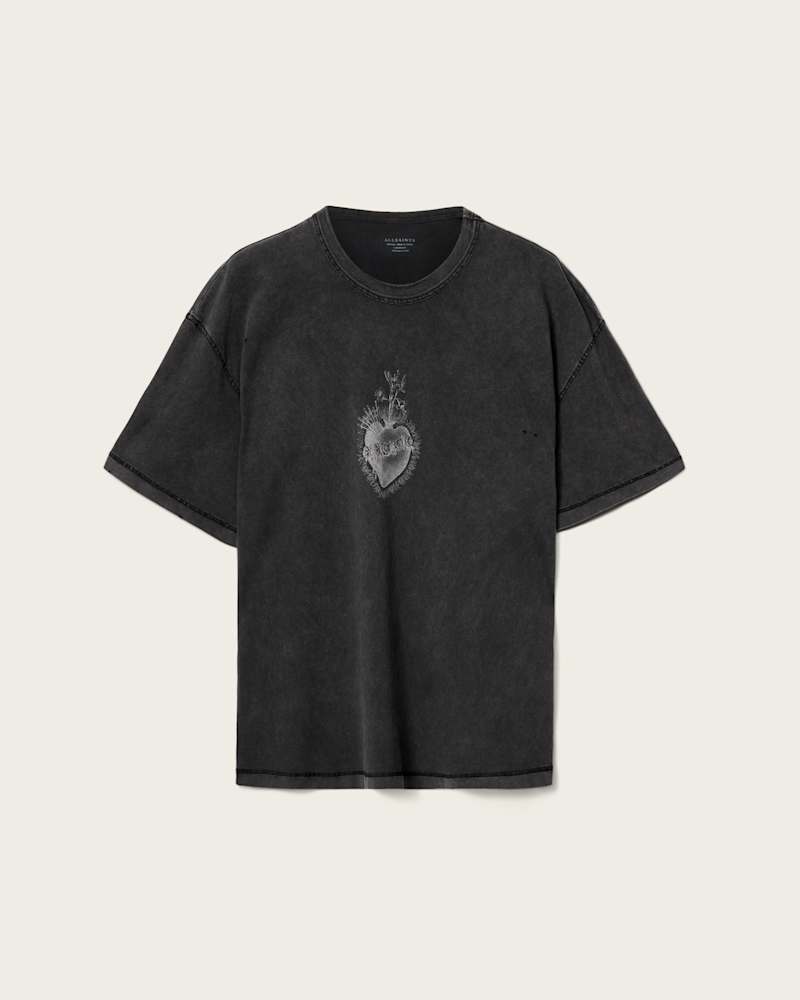 Sabbath Boxy Embellished Graphic T-Shirt