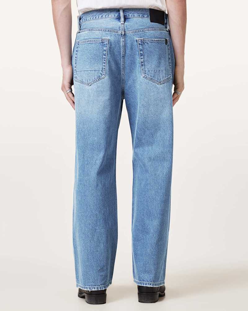 Lenny Loose Fit Wide Leg Denim Jeans