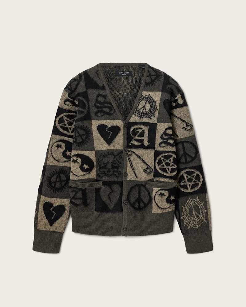 Travis Jacquard Cardigan