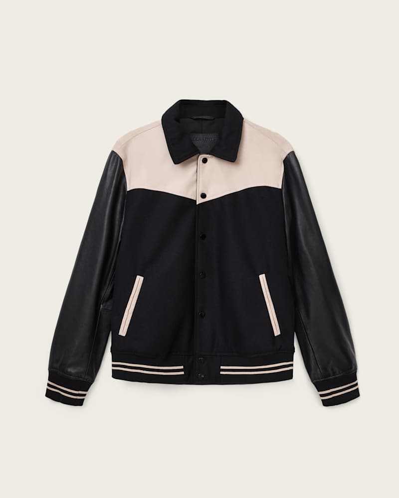 Endleton Leather Bomber Jacket