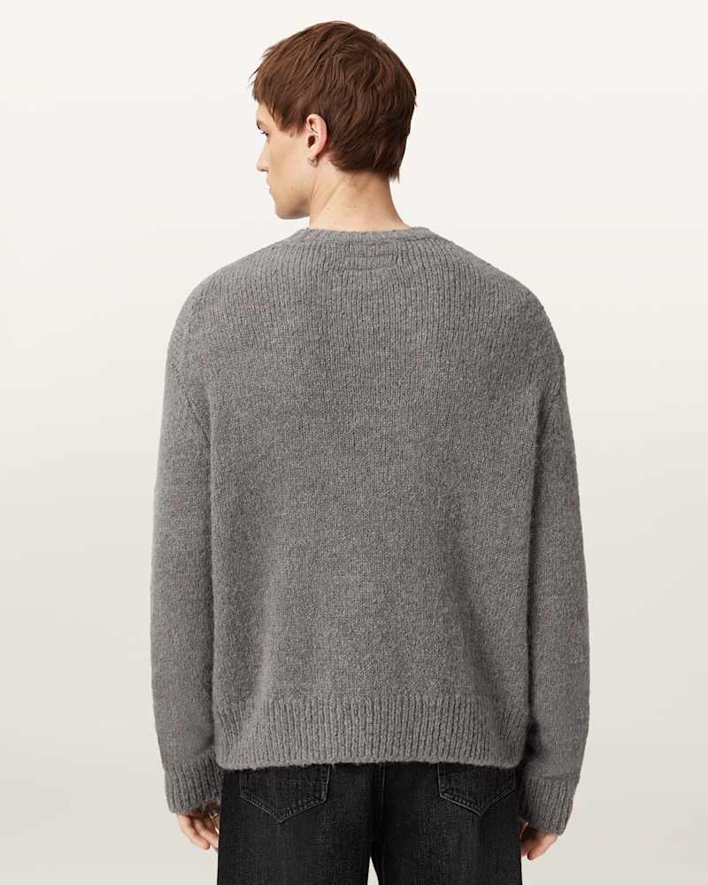 Message Oversized Wool Jumper