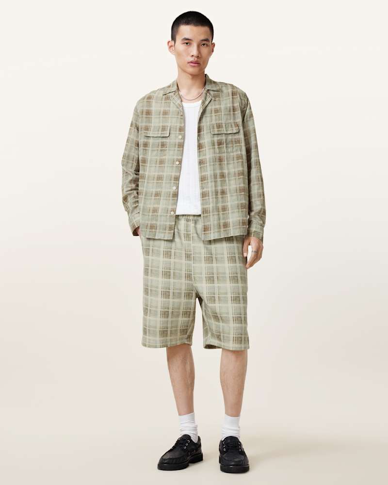 Seattle Checked Long Sleeve Shirt