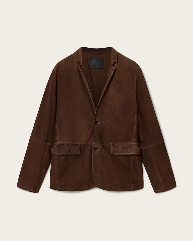 Monet Waxed Suede Blazer