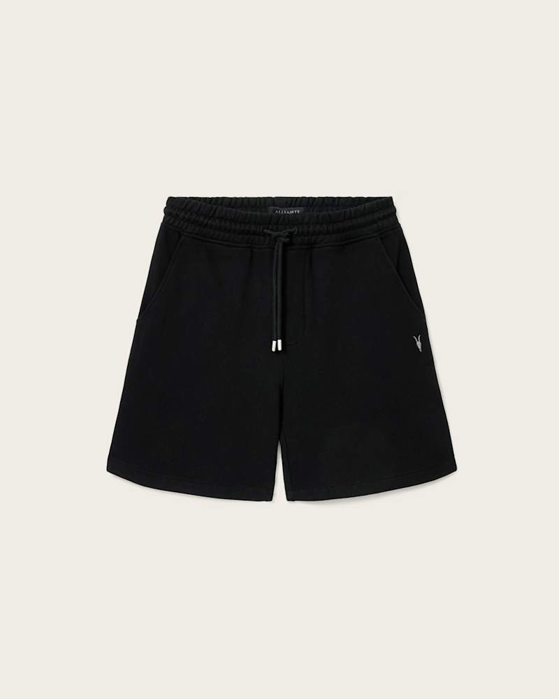 Asher Straight Fit Ramskull Sweat Shorts
