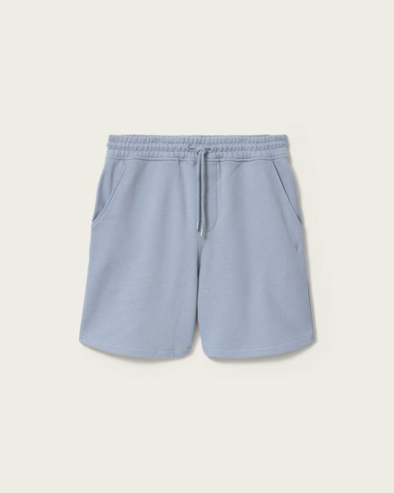 Asher Straight Fit Ramskull Sweat Shorts