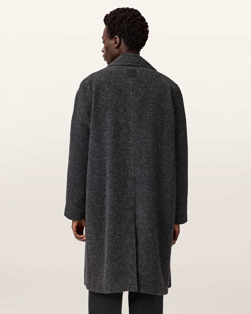 Duke Single Breasted Wool Coat