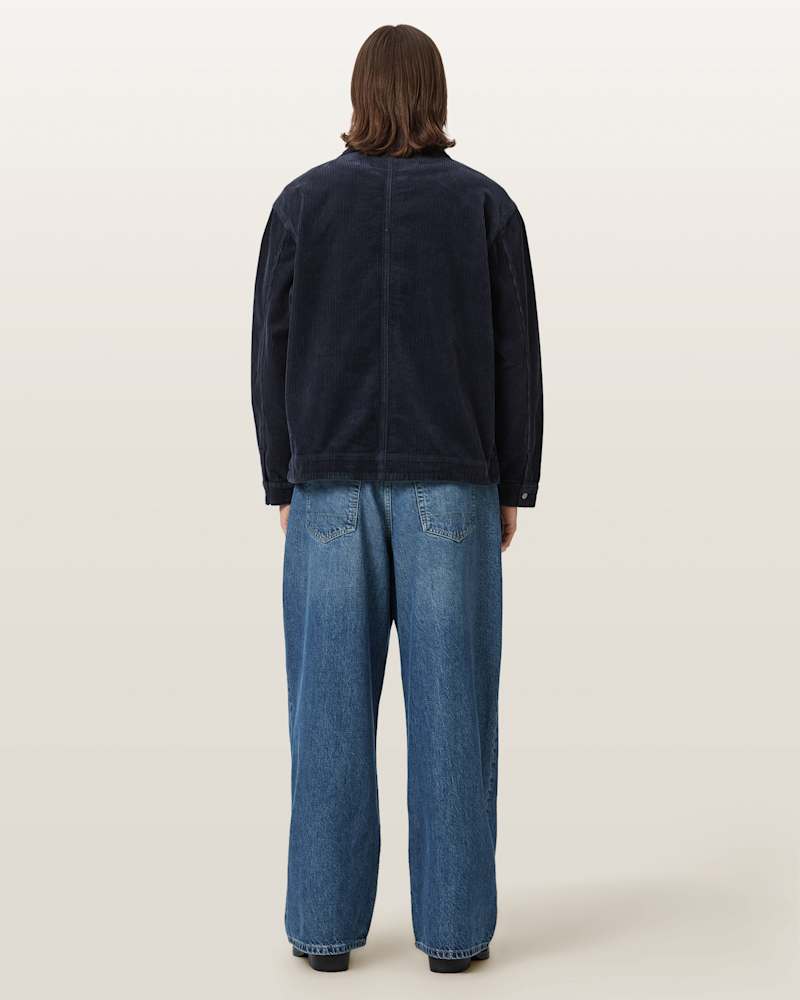 Daze Pleated Wide Leg Jeans