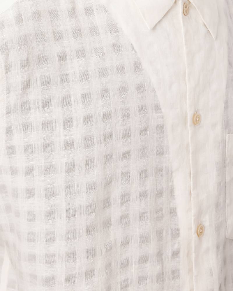 Aubrey Short Sleeve Linen Blend Shirt