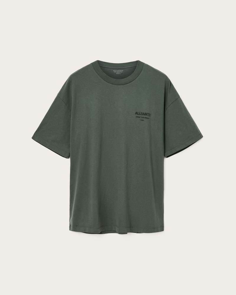 Xander Flocked Logo Oversized T-Shirt 