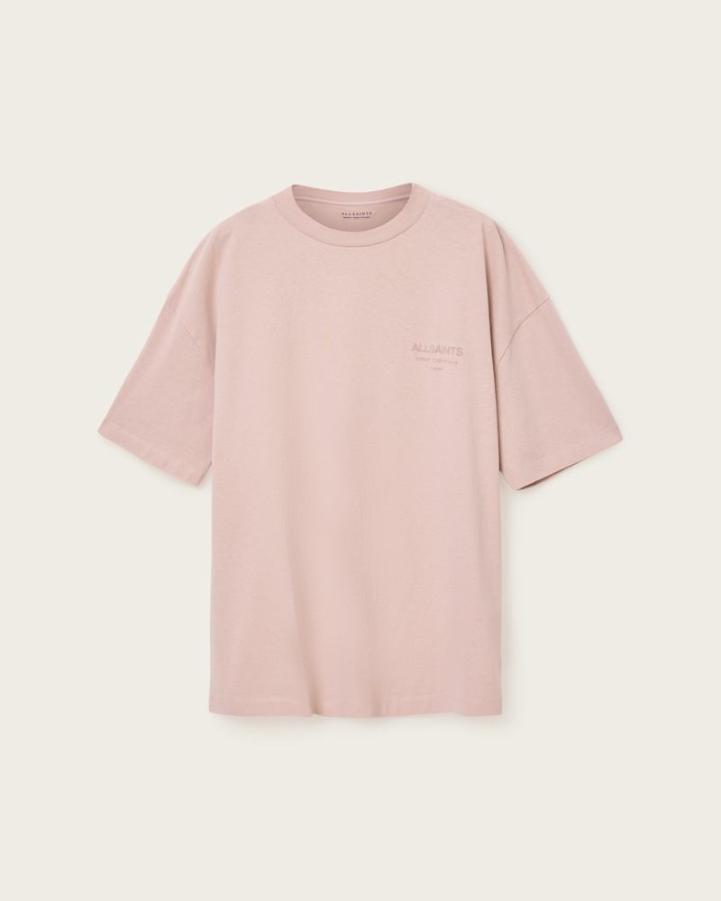 Xander Flocked Logo Oversized T-Shirt 