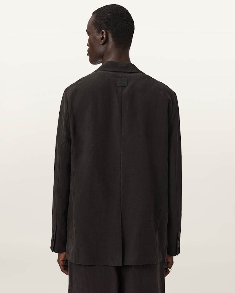 Marko Relaxed Fit Linen Blend Blazer