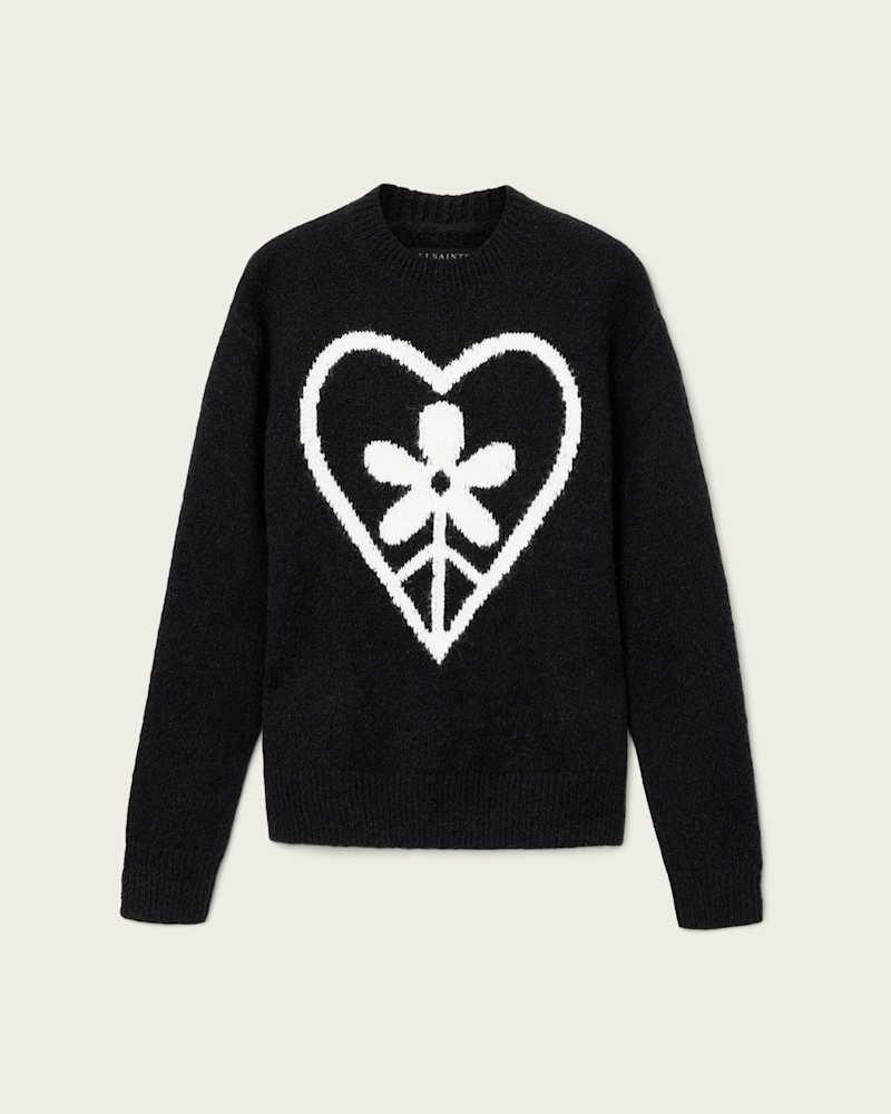 Finden Oversized Jacquard Jumper