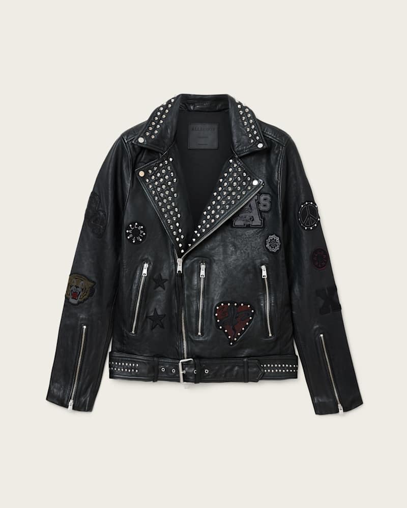 Cole Leather Biker Jacket