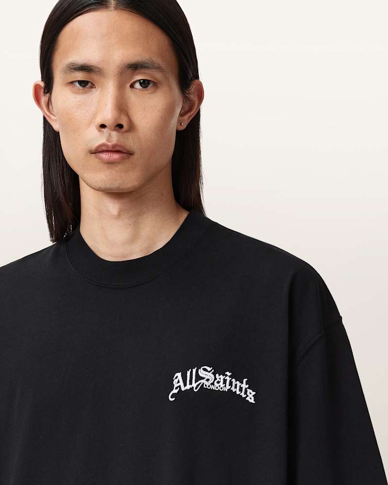 Descent Oversized Graphic T-Shirt