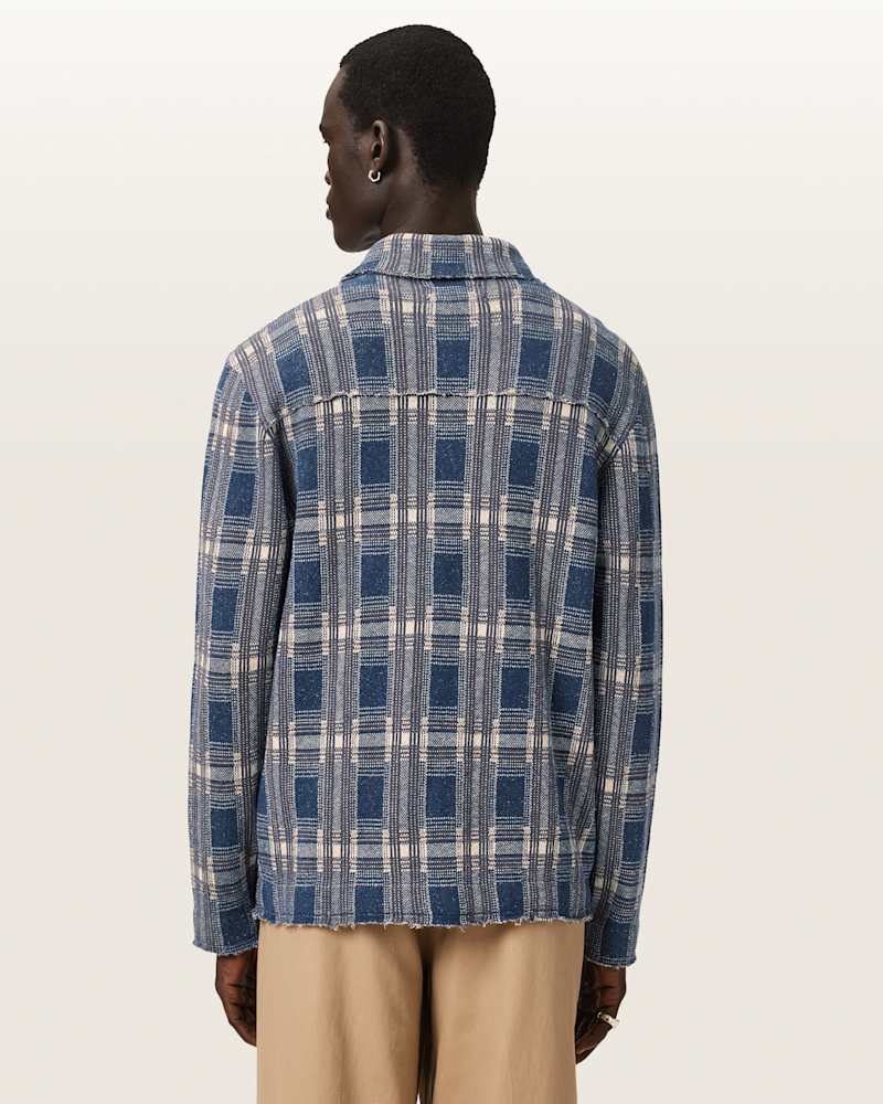 Solmar Knitted Check Cardigan