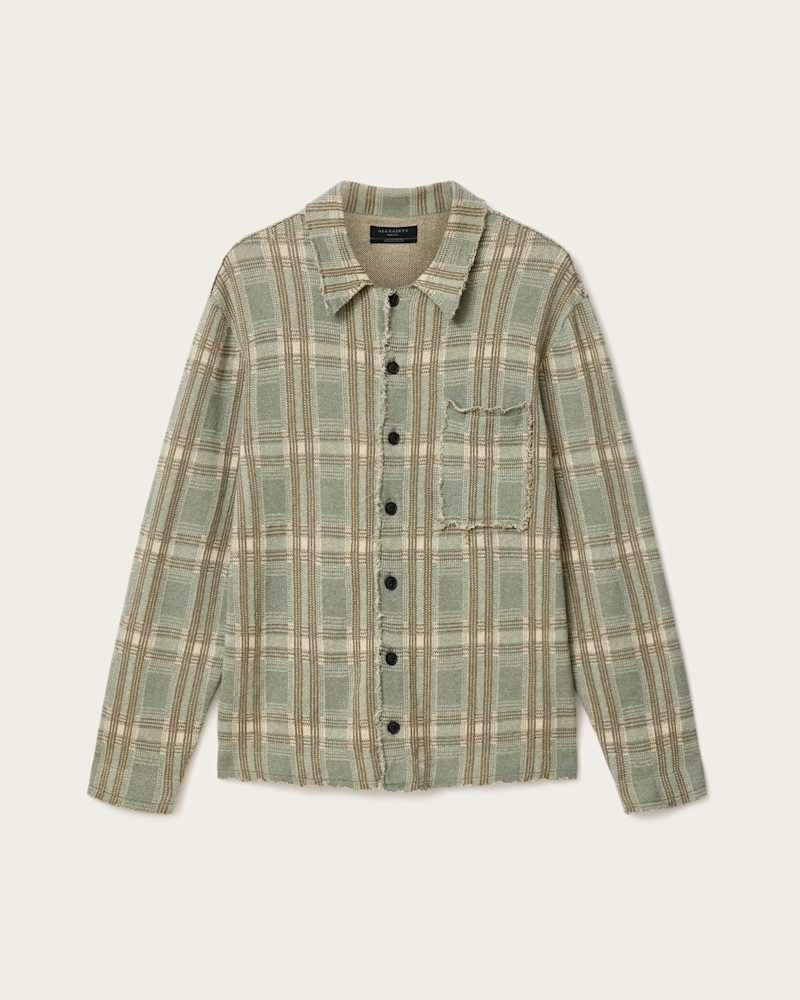 Solmar Knitted Check Cardigan