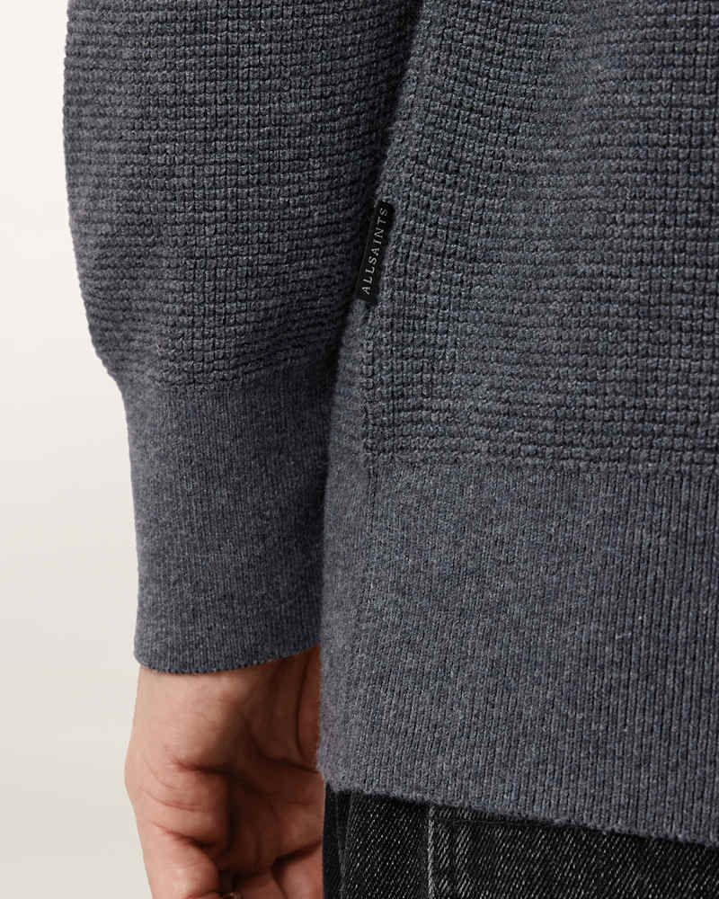 Aspen Crew Neck Waffle Jumper