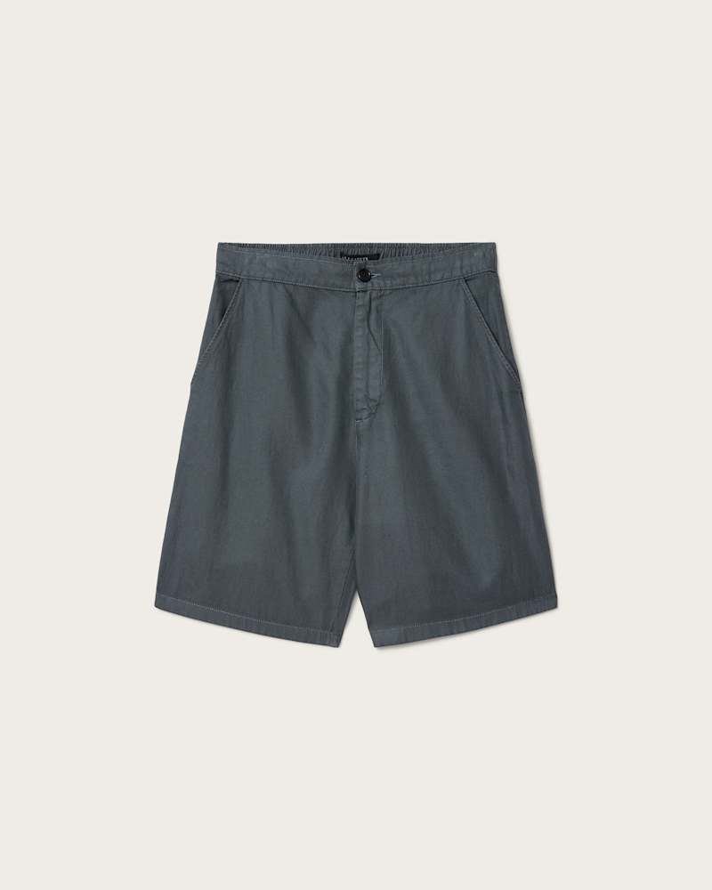 Corbett Relaxed Fit Linen Blend Shorts