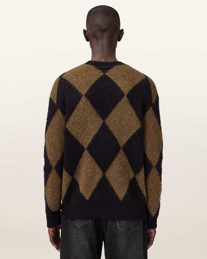 Bower Argyle Pattern Jumper
