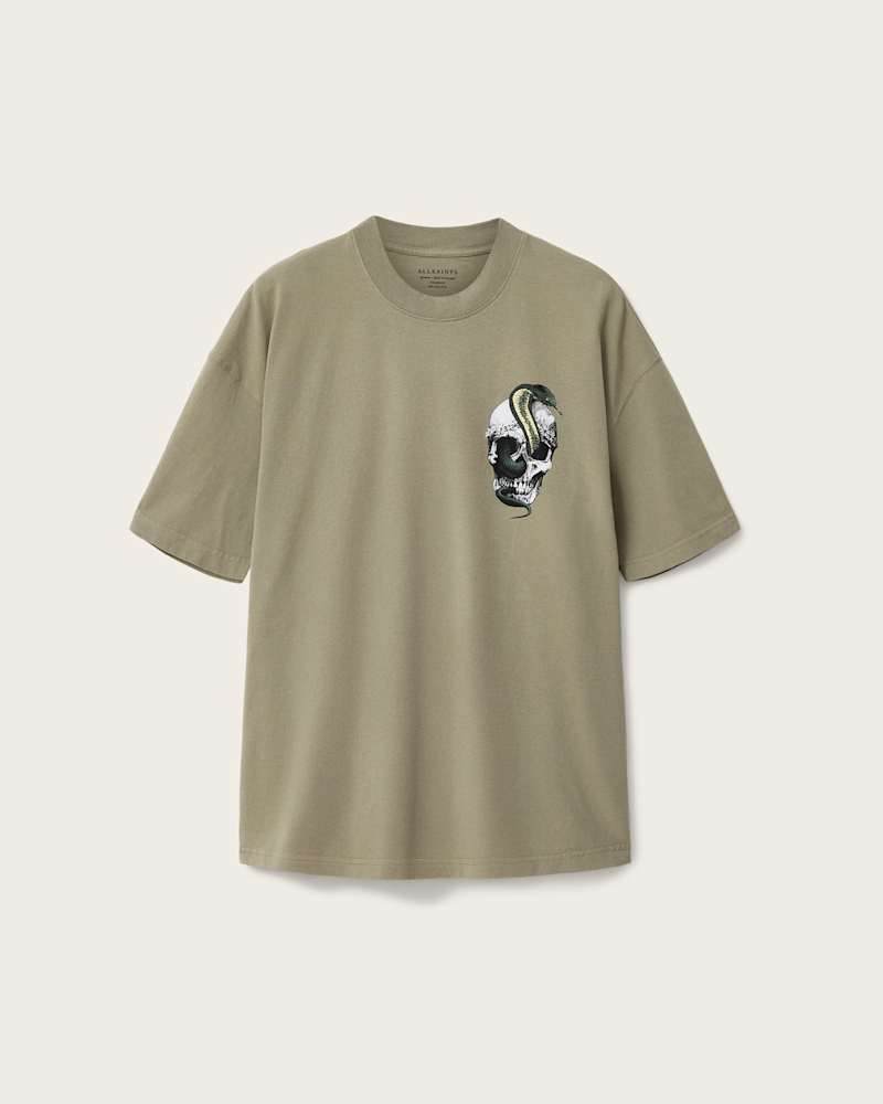 Snakehead Oversized Graphic T-Shirt