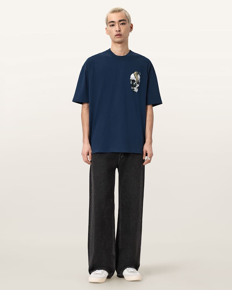 Snakehead Oversized Graphic T-Shirt