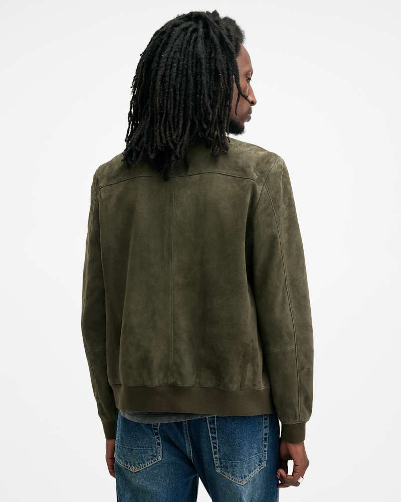 Kairo Suede Bomber Jacket