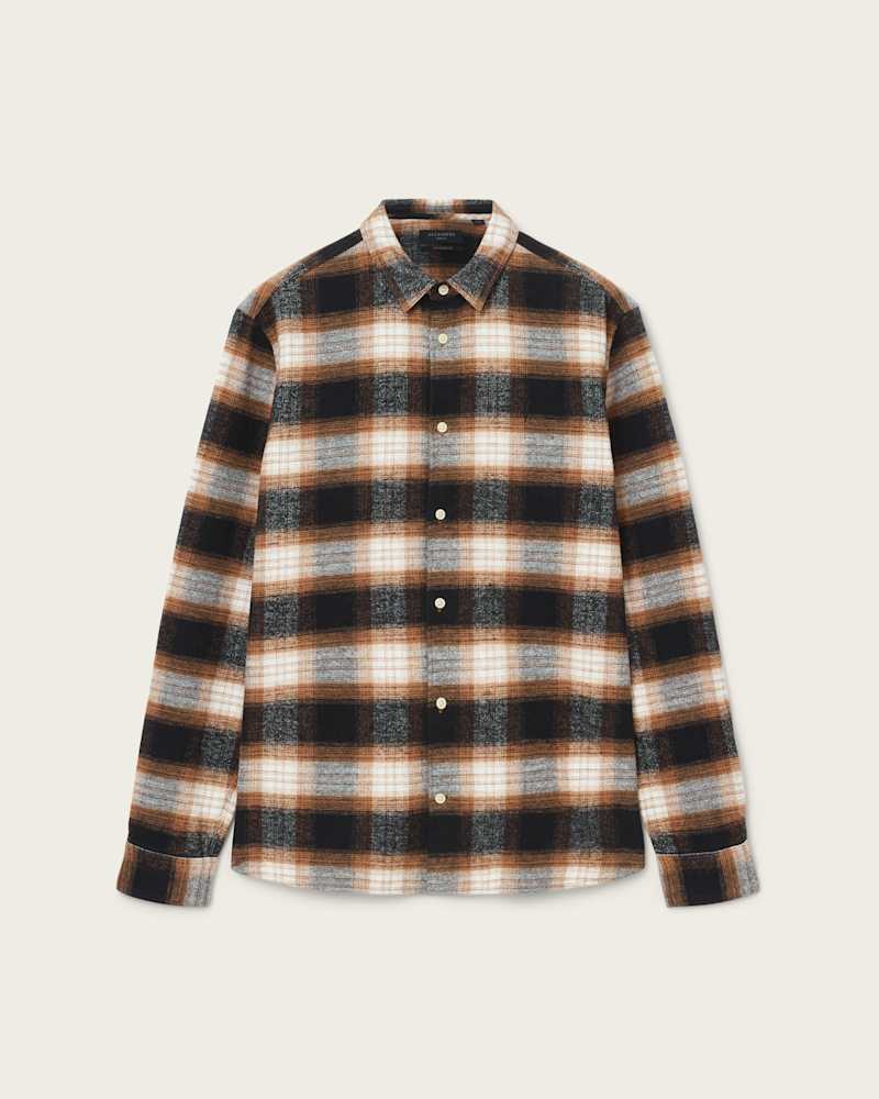 Mercy Checked Relaxed Fit Ramskull Shirt