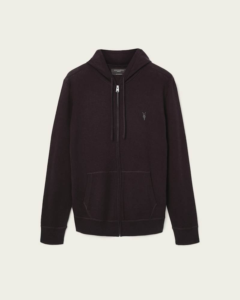 Mode Merino Zip Up Ramskull Hoodie