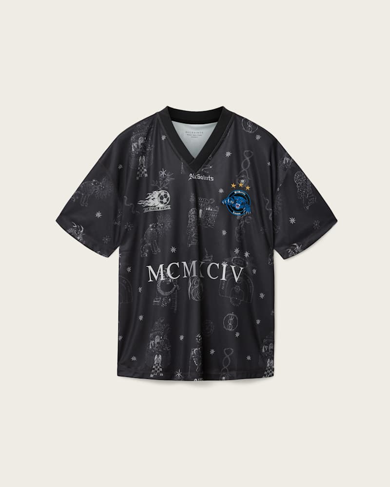 Terra Oversized Short Sleeve Football Shirt