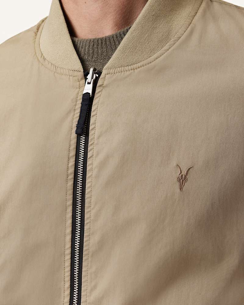 Bassett Reversible Ramskull Bomber Jacket