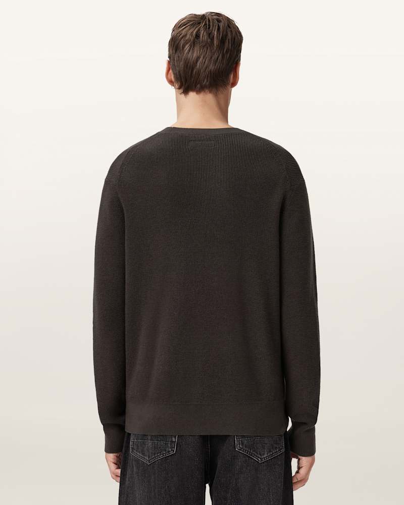 Aspen Waffle Crew Neck Jumper