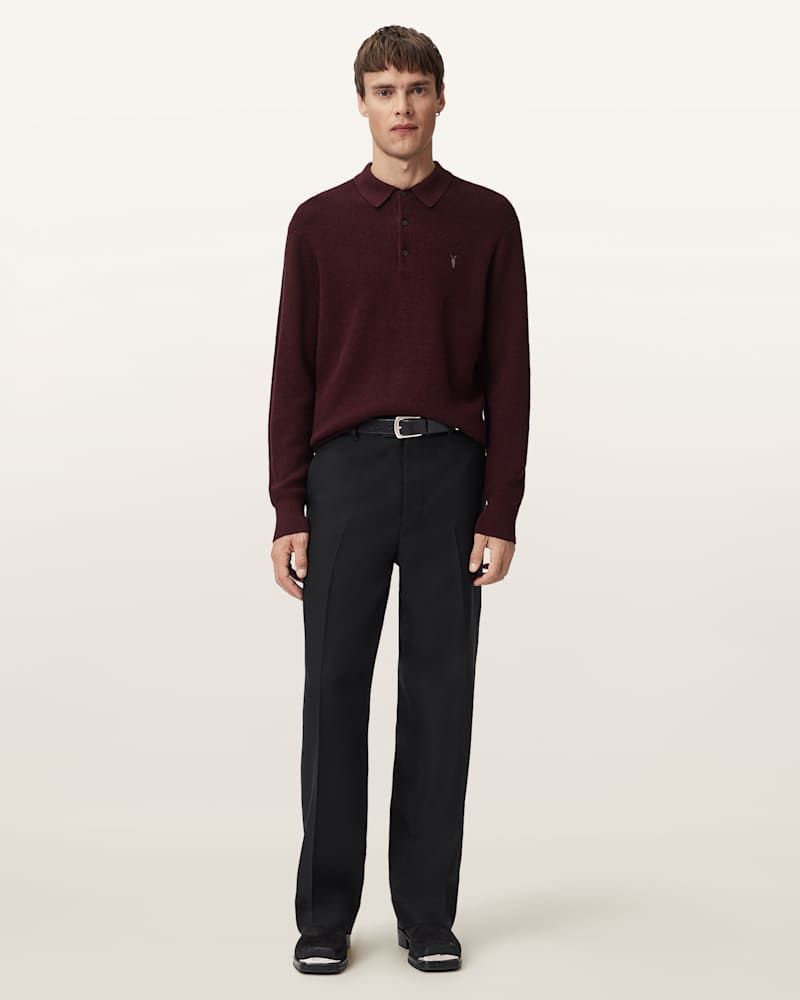 Aspen Long Sleeve Polo Shirt