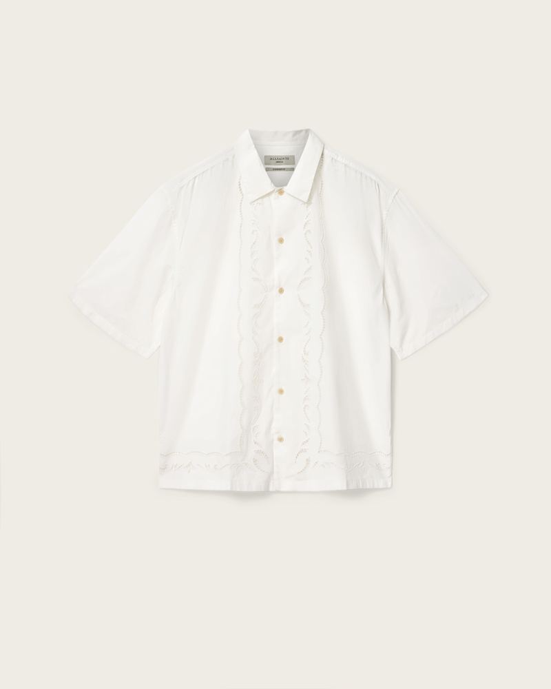 Field Oversized Short Sleeve Cotton Shirt