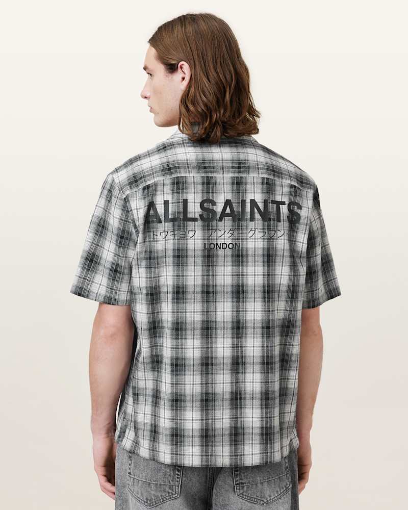 Underground Relaxed Check Logo Shirt