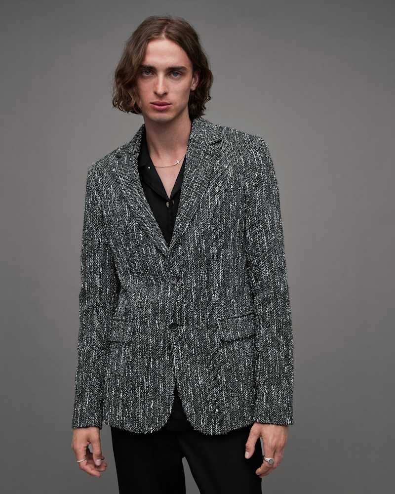 Argyll Textured Tailored Fit Blazer
