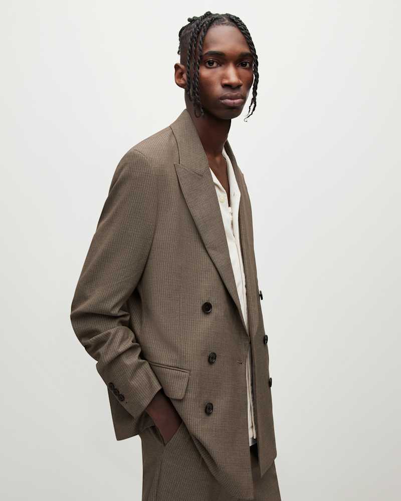 Dante Double Breasted Relaxed Blazer