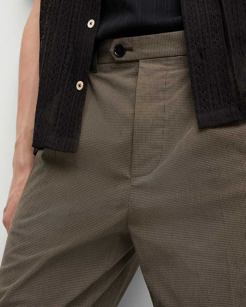 Capella Mid-Rise Cropped Taper Trousers