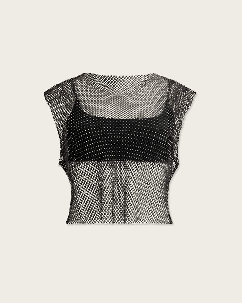 Calytrix Sparkle Fish Net Top