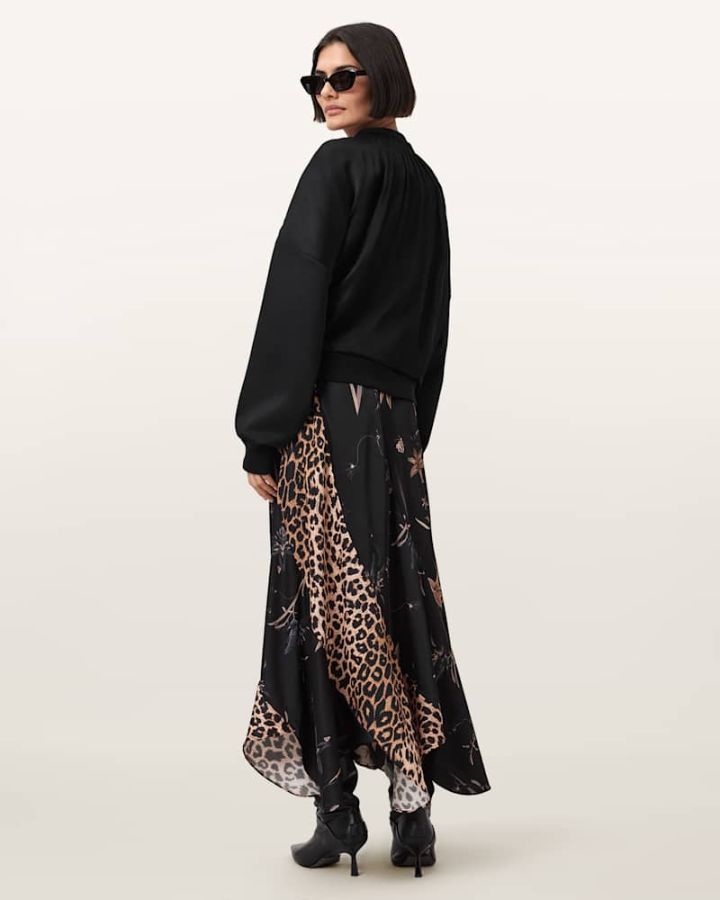 Arleen Multi Print Maxi Skirt