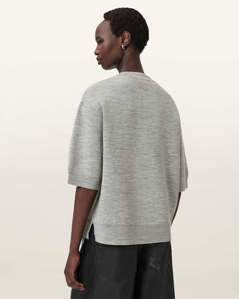 Nika Relaxed Wool T-Shirt