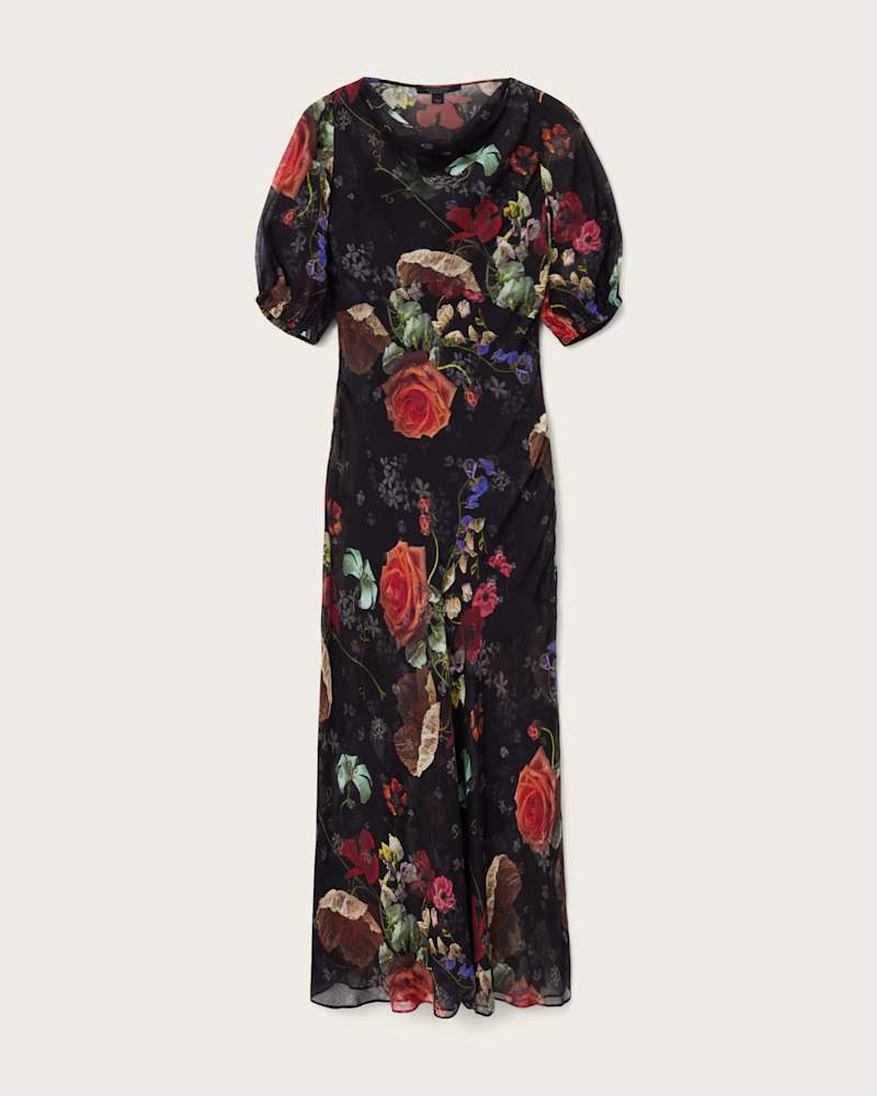 Tiwa Floral Midi Dress