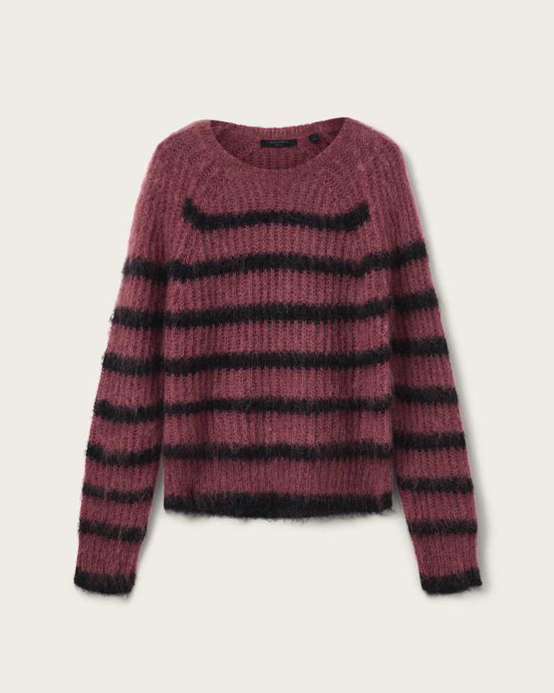 Riga Striped Crew Neck Jumper